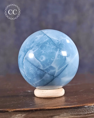 Indian Blue Opal Sphere #2