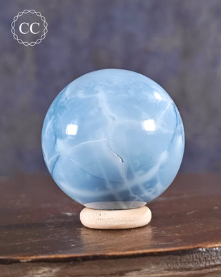 Indian Blue Opal Sphere #2