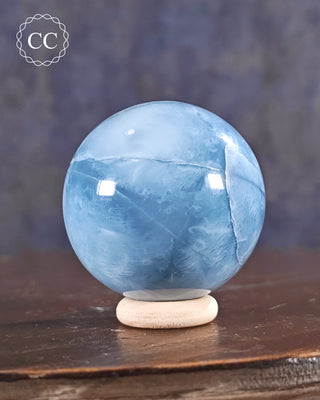 Indian Blue Opal Sphere #2