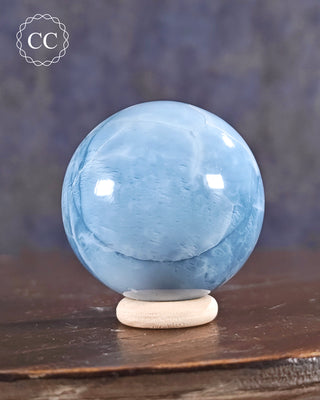 Indian Blue Opal Sphere #2