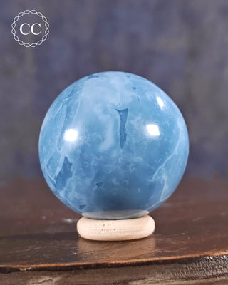 Indian Blue Opal Sphere #1