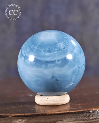 Indian Blue Opal Sphere #1