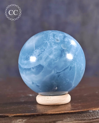 Indian Blue Opal Sphere #1