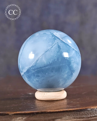 Indian Blue Opal Sphere #2