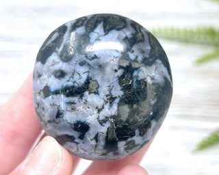 Indigo Gabbro | Mystic Merlinite Chunky Palm Stone #2