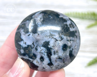 Indigo Gabbro | Mystic Merlinite Chunky Palm Stone #2