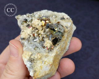 Iridescent Pyrite Indonesia #6