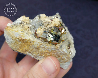 Iridescent Pyrite Indonesia #6