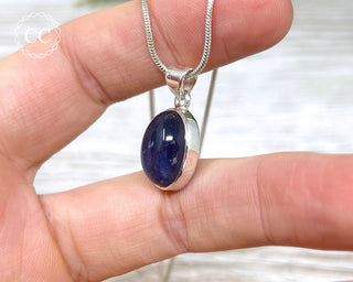 Iolite Silver Necklace #1