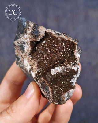 Iridescent Calcite Specimen - Oskaloosa, USA #1