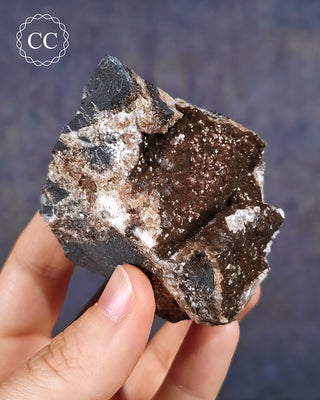 Iridescent Calcite Specimen - Oskaloosa, USA #1