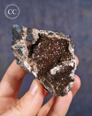 Iridescent Calcite Specimen - Oskaloosa, USA #1