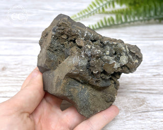 Iridescent Siderite & Calcite #1