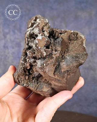 Iridescent Siderite & Calcite #1