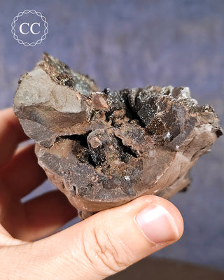 Iridescent Siderite & Calcite #1