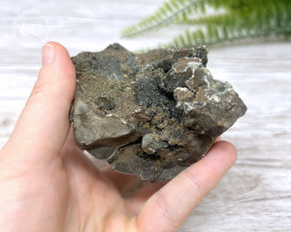 Iridescent Siderite & Calcite #1