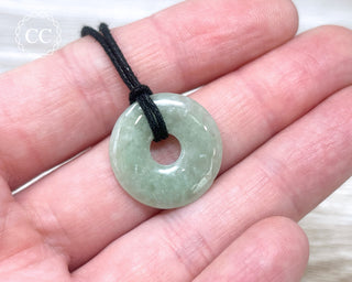 Jadeite Donut Pendant #3