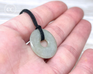 Jadeite Donut Pendant #1