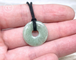 Jadeite Donut Pendant #3