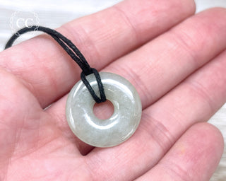 Jadeite Donut Pendant #1