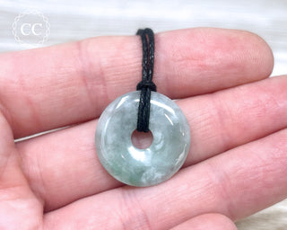 Jadeite Donut Pendant #4