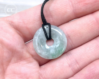 Jadeite Donut Pendant #4