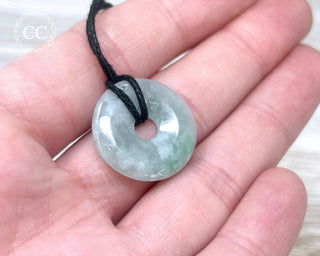 Jadeite Donut Pendant #4