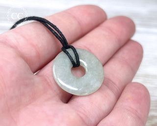 Jadeite Donut Pendant #1
