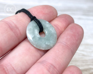 Jadeite Donut Pendant #5
