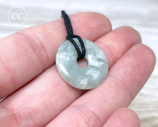 Jadeite Donut Pendant #5