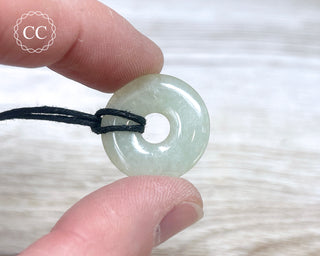 Jadeite Donut Pendant #1