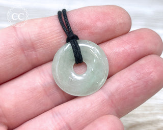 Jadeite Donut Pendant #6