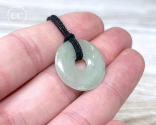 Jadeite Donut Pendant #6