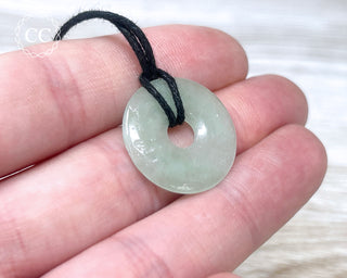 Jadeite Donut Pendant #6