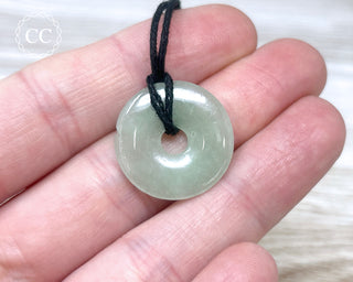 Jadeite Donut Pendant #7