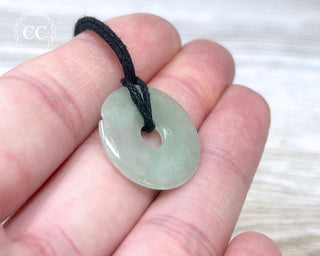 Jadeite Donut Pendant #7