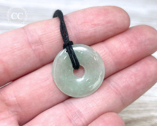 Jadeite Donut Pendant #7