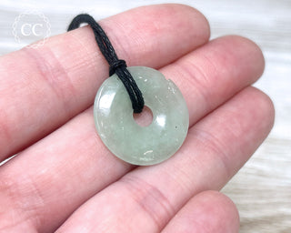 Jadeite Donut Pendant #7