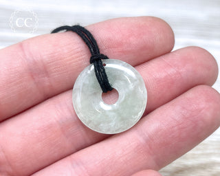 Jadeite Donut Pendant #9