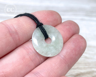 Jadeite Donut Pendant #9