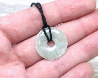 Jadeite Donut Pendant #9
