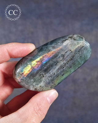 Labradorite Chunky Palm Stone #15