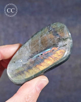 Labradorite Chunky Palm Stone #15