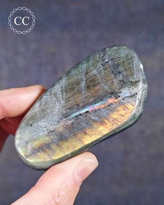 Labradorite Chunky Palm Stone #15