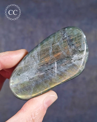 Labradorite Chunky Palm Stone #15