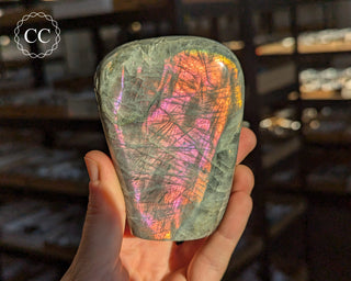 Purple Sunset Labradorite Freeform #24