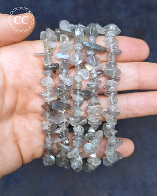 Labradorite Gemchip Bracelet