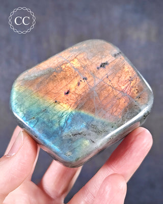 Labradorite Chunky Palm Stone #1