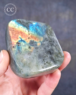 Labradorite Chunky Palm Stone #1
