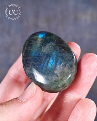 Labradorite Chunky Palm Stone #9